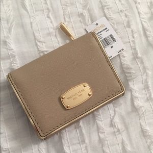 Michael Kors Saffiano Frame Wallet/Change Purse